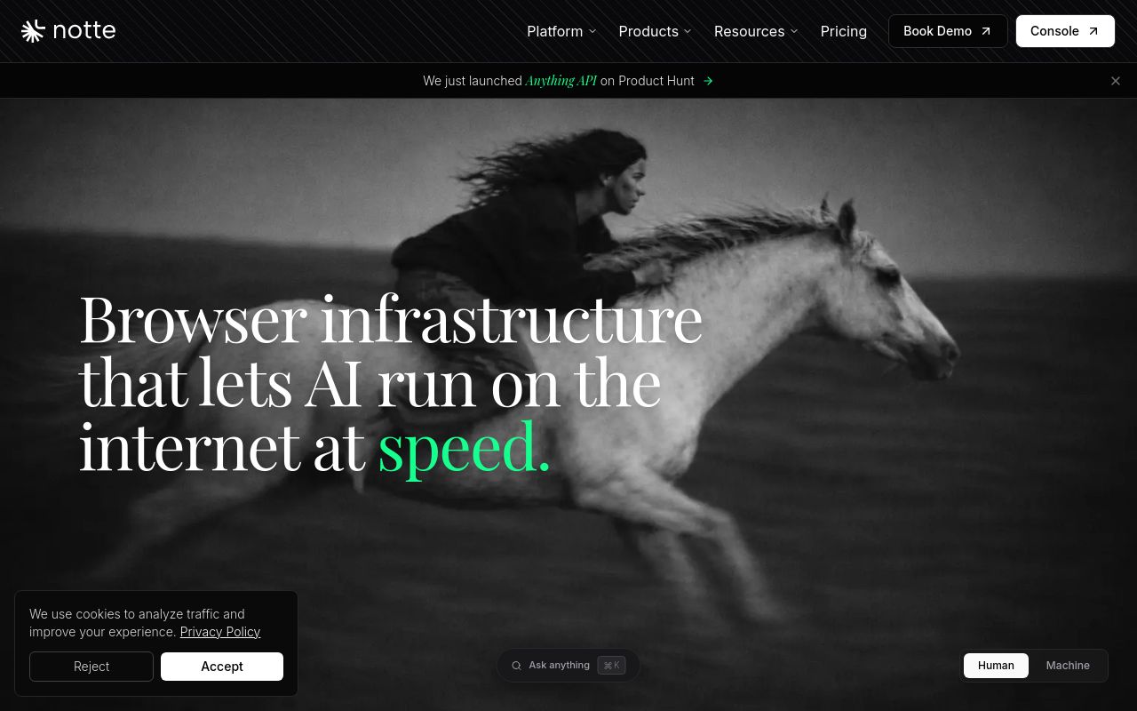 Notte Browser Agents Vorschau