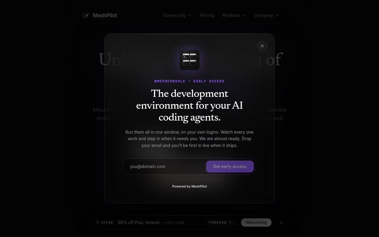 MeshPilot screenshot